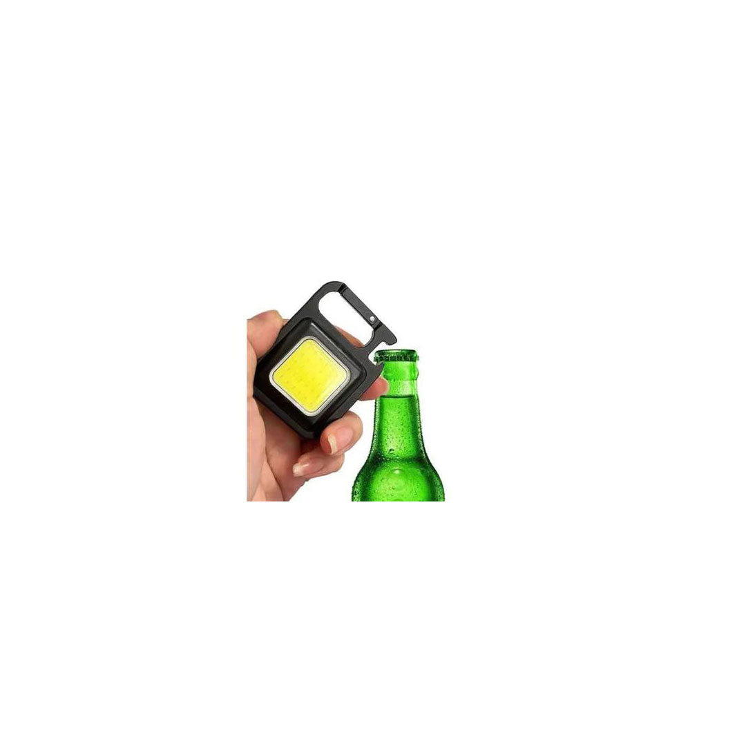Mini Linterna Tipo Llavero con LED COB | Recargable y Magnética 🔦🔑