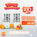 2x1 Exprimidor de Naranja Eléctrico USB