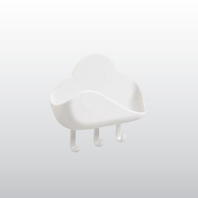 Jabonera Multifuncional con Colgador – Organización y Practicidad en tu Baño