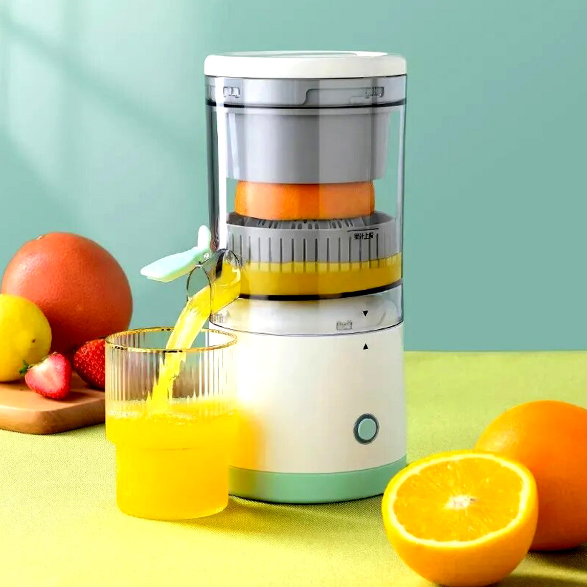 Exprimidor de Naranja Eléctrico USB | Jugo Fácil y Rápido