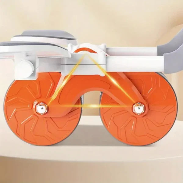 Rodillo de Ejercicio Abdominal 4 Soportes – Fortalece tu Núcleo con Estabilidad