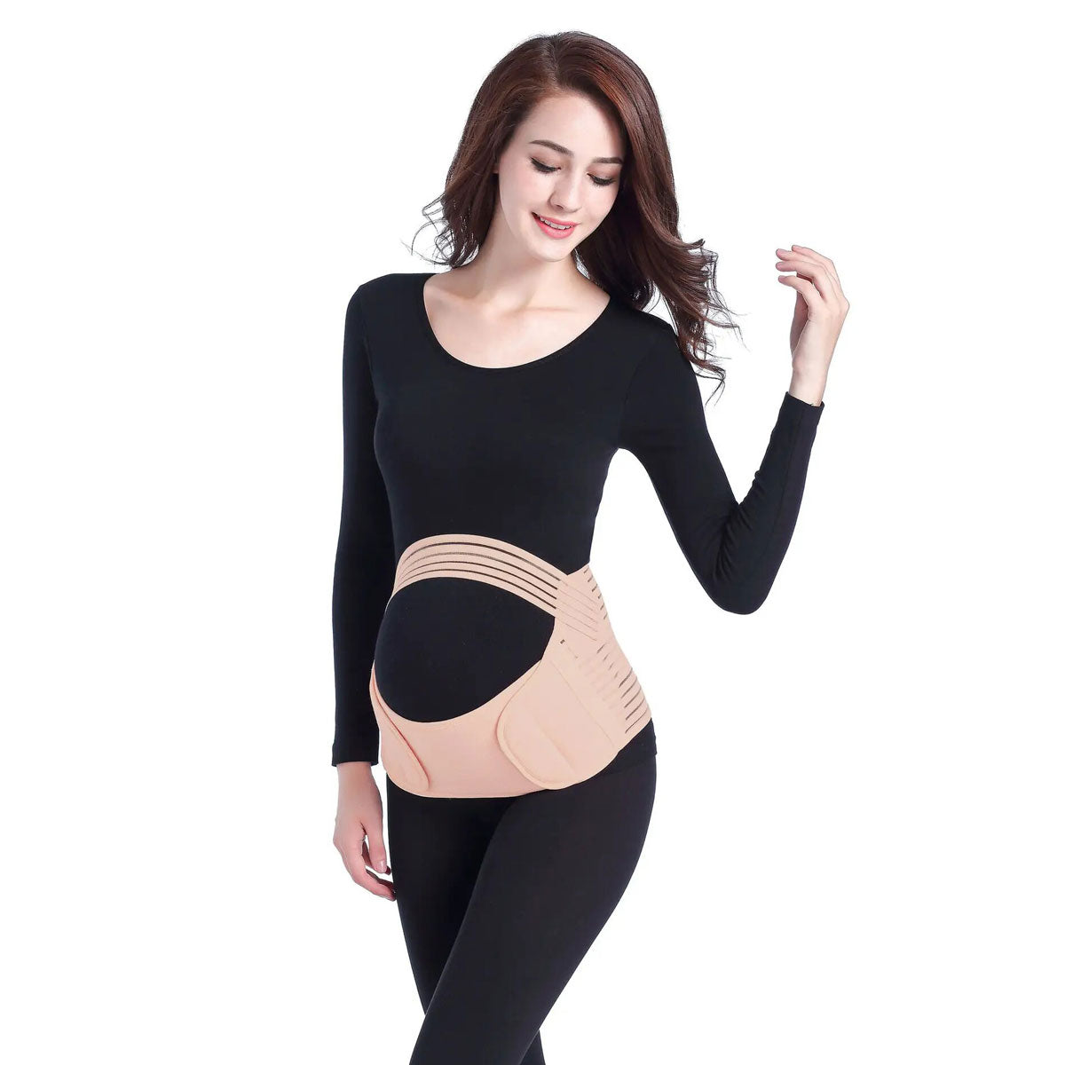 Faja para Embarazo con Velcro | Reduce la Presión y Dolor Lumbar
