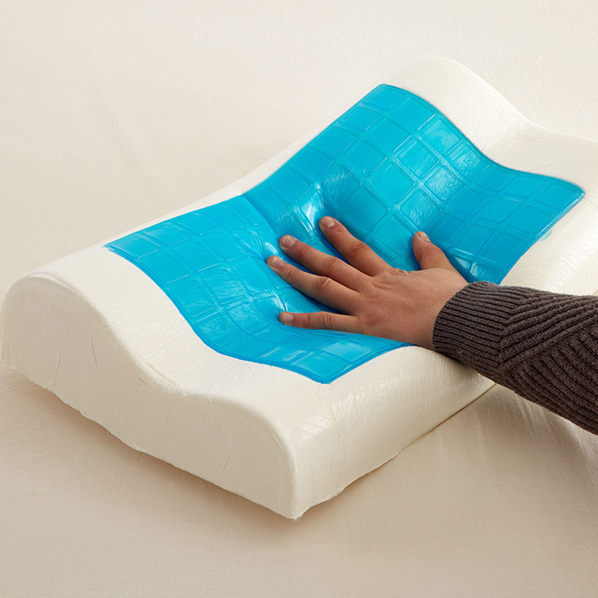 Almohada Cervical Ortopédica con Gel – Descanso y Corrección Postural
