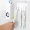 Dispensador Automático de Pasta Dental + Soporte para 5 Cepillos