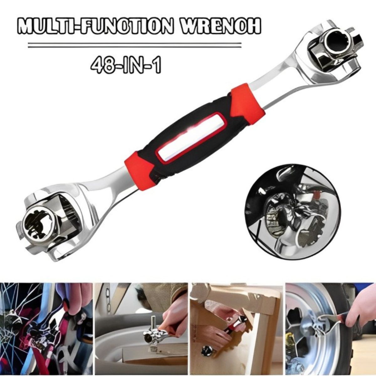 Llave Multiusos 48 en 1 | La Herramienta Todo en Uno 🧰🔧