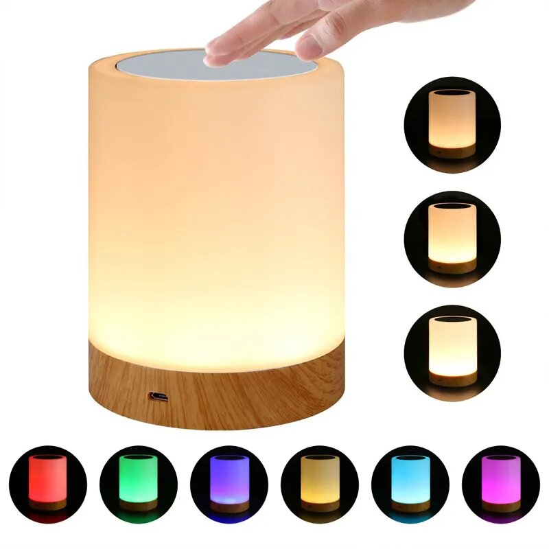 Lámpara Bluetooth con Parlante Integrado 🎶💡 | Luz LED y Música en Uno