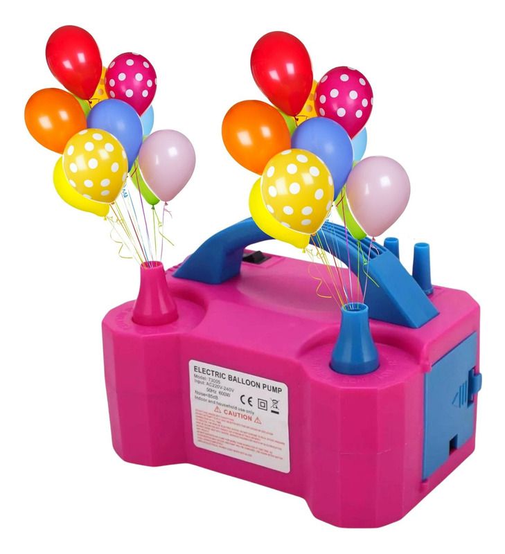 Inflador de Globos Eléctrico 680W | Rápido y Potente para Fiestas