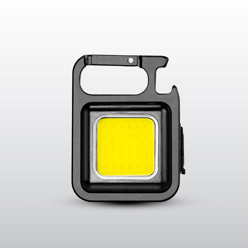 Mini Linterna Tipo Llavero con LED COB | Recargable y Magnética 🔦🔑