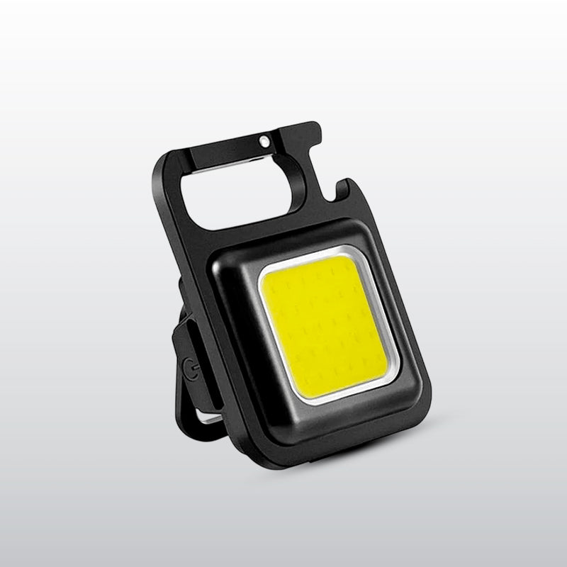 Mini Linterna Tipo Llavero con LED COB | Recargable y Magnética 🔦🔑