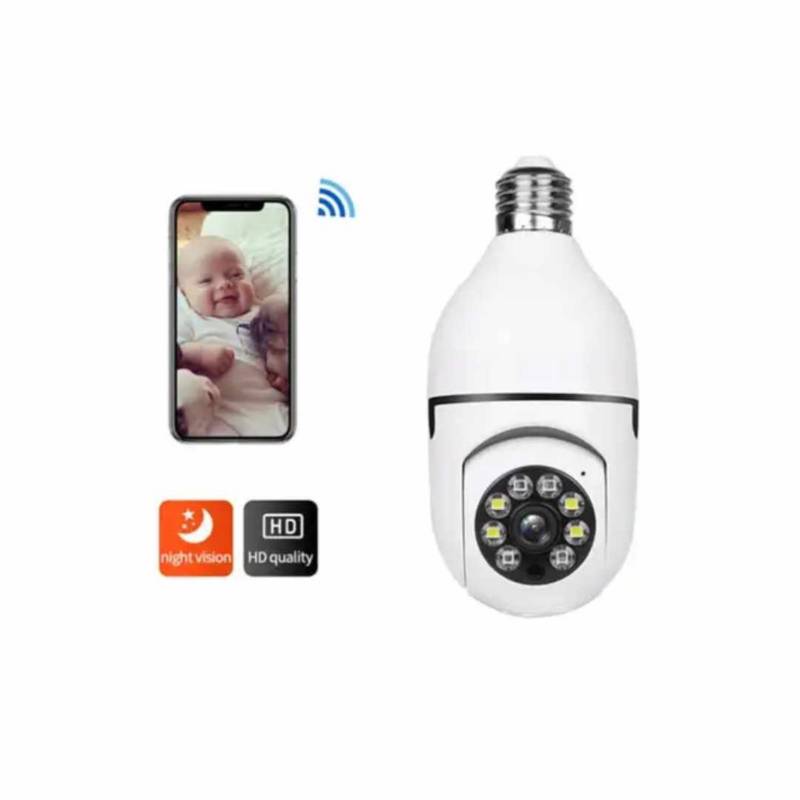 Cámara de Seguridad con WiFi 360° – Monitoreo en Tiempo Real