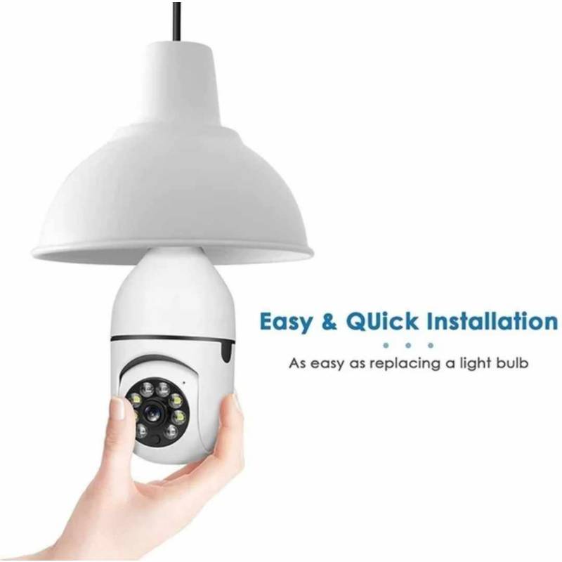 Cámara de Seguridad con WiFi 360° – Monitoreo en Tiempo Real