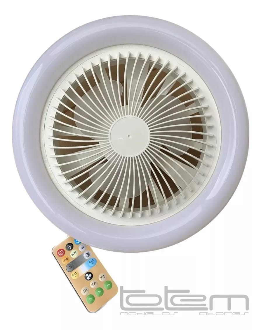 Foco Ventilador de Techo 2 en 1 con Control Remoto  🌬️💡
