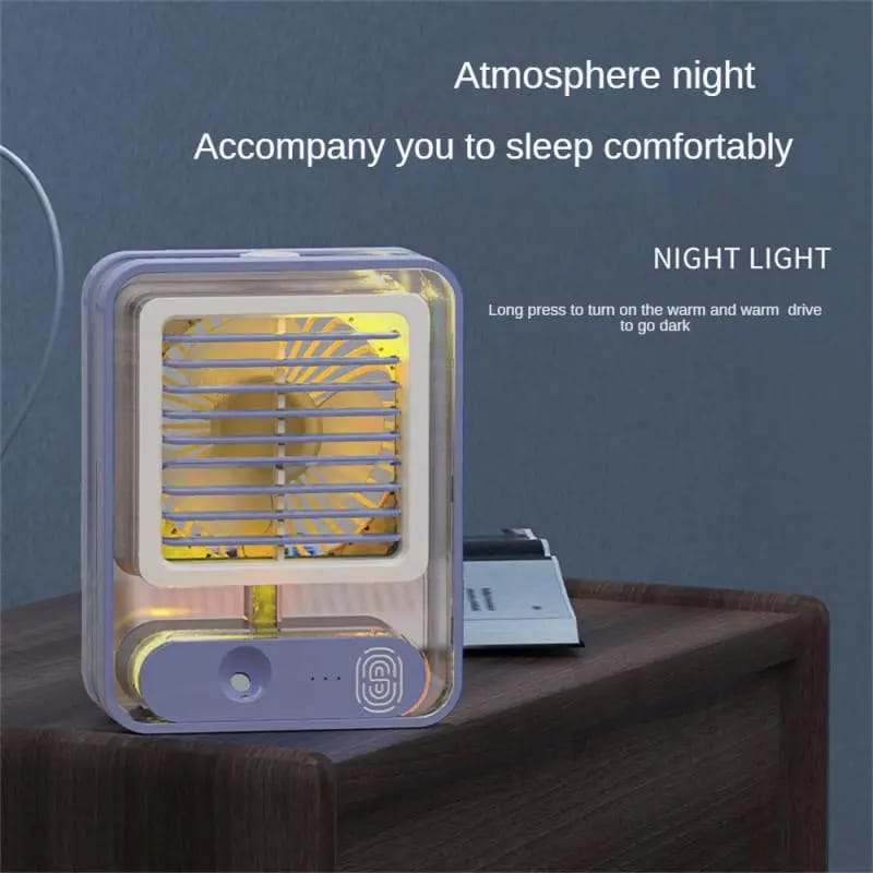 Mini Ventilador Humidificador Portátil ❄️🌫️