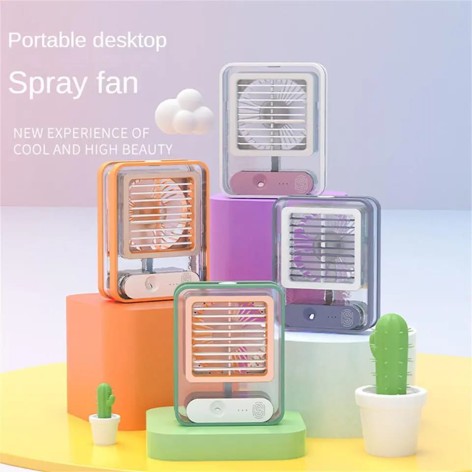Mini Ventilador Humidificador Portátil ❄️🌫️