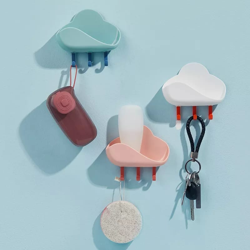 Jabonera Multifuncional con Colgador – Organización y Practicidad en tu Baño