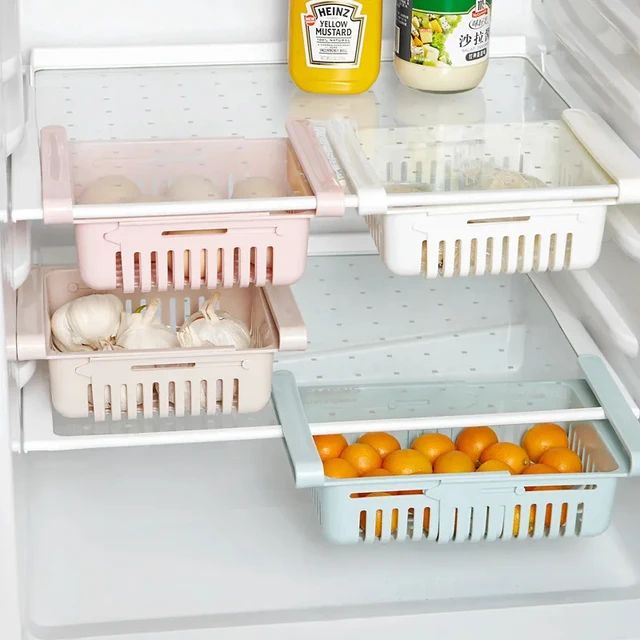 Estante Deslizante para Nevera | Ideal para Frutas, Snacks y Más 🍎🥪