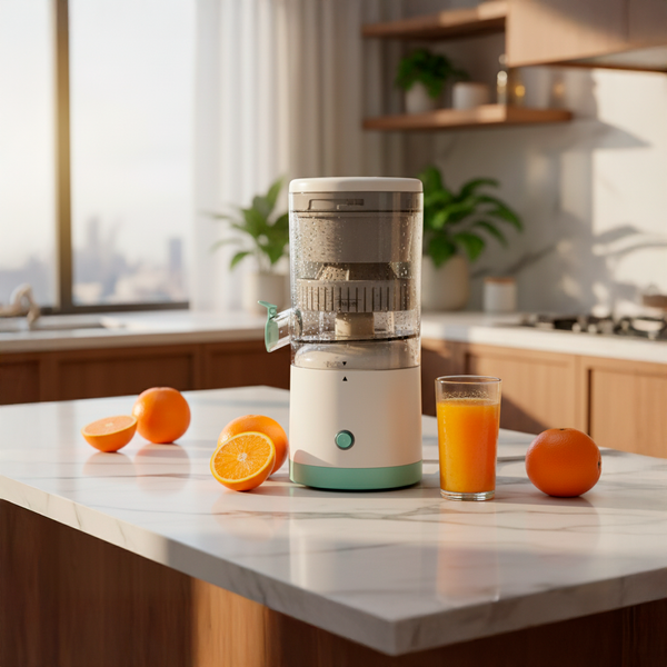 2x1 Exprimidor de Naranja Eléctrico USB