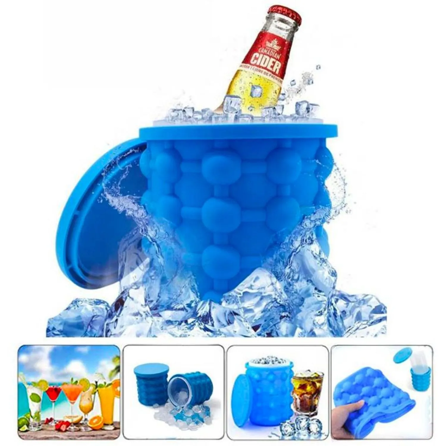 Molde de Hielo Ice Genie | Fácil, Rápido y Compacto