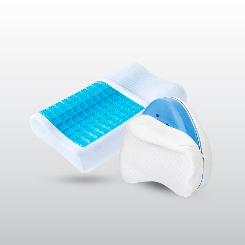COMBO Cuidado Personal | Almohadas y Cojín Ortopédico